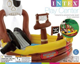 Intex Pirate Adventure SHIP Play Center Kids Inflatable Pool 57133EP