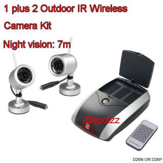 IR Outdoor Audio Wireless Home CCTV Security Camera Kit