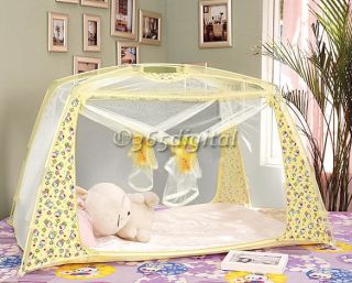35DI Kid Baby Children Crib Lovely Mongolia Pack Folding Mosquito Net Tent House