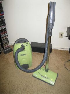 Works Great Green Kenmore 26212 Canister Vacuum Cleaner w Power Head