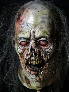 Zombie Halloween Mask Horror Collectors Movie Prop Classic Walking Dead Mask