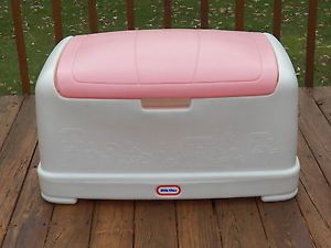 Little Tikes Children's Kid's Girl's Toy Box Chest w Pink Top NJ Pickup Only