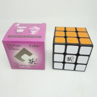 Dayan 55mm V5 Zhanchi Cube 3x3x3 Speed Magic Cube Puzzle Black Free Sticker