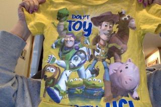 Little Boy Sz 4 Toy Story Shirt by Disney
