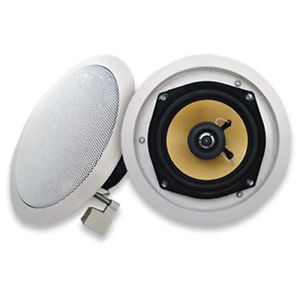 Acoustic Audio HD5 in Ceiling Speaker Pair 2 Way Home 500 Watts New HD5 PR