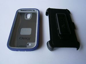 Samsung Galaxy S4 IV Otterbox Defender Case Holster Black w Belt Clip