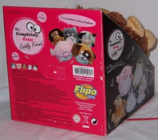 New RARE Flipo Puffster Monkey Crazy Laughing Stuffed Plush Animal Toy Pet Fun
