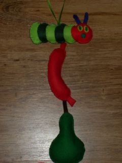 Very Hungry Caterpillar Nursery Children's Decoration Garland Mobile Baby Room