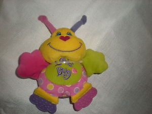 Kids 2 Grow Danara Chew Baby Toy Love Bug Ladybug Pink Teether