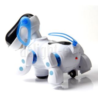 Robotic Electronic Walking Singing Pet Dog Puppy with Music Light Kid Toy Gift
