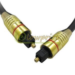 3 ft Digital Optical Fiber Optic Toslink Audio Cable