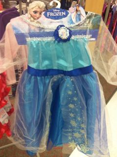 Disney Princess Elsa Frozen Dress Up Costume Sold Out Everywhere 4 6X