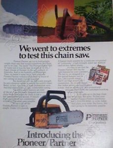 pioneer partner 400 chainsaw