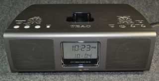 Teac GR 10I Am FM Radio iPod Dock with Antenna Adapters Remote Manual