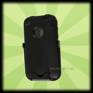 Otterbox iPhone 3G 3GS Defender Case Holster Black Cover Clip Shell Apple