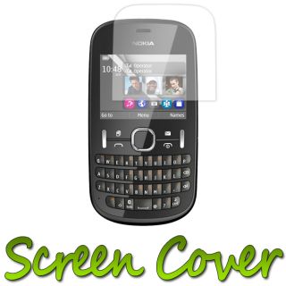 LCD Clear Screen Protector Cover Guard for Nokia Asha 200 201 Mobile Phone