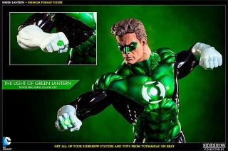 Sideshow Premium Format Green Lantern Figure Statue Le 355 of 1500 SEALED in Box