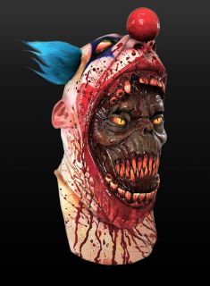 Halloween Horror Maske Zombie Clown Zombiemaske Clownmaske Monster