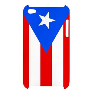 Puerto Rico Flag Hardshell Case for iPod Touch 4G Puerto Rican