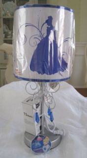 Disney Princess Cinderella Table Chandelier Lamp Night Light New