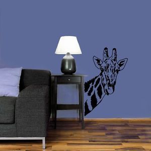Housewares Interior Decor Wall Decal Vinyl Sticker African Wild Giraffe Room