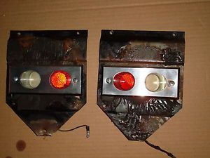 1963 64 Ford Galaxie XL Door Lights with Housings 1964 63 1962 62