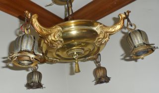 Art Deco Nouveau Lamp