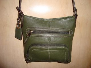 Tignanello Pebble Leather Eyelet Shopper With Side Pockets On Popscreen