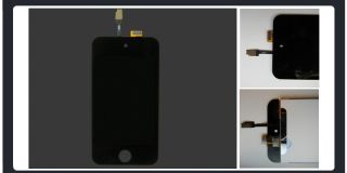 Apple iPod 4 4th Gen Black Touch Screen Digitizer LCD Replacement Assembly