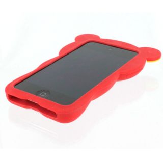 Silicone Skin Case Cover for Apple iPod Touch 4 Gen 4G 4th w/Bonus