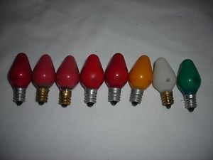 Vintage Christmas Tree Light Bulbs