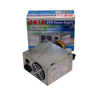 New Okia 450W ATX Power Supply w SATA 20 24 Pins