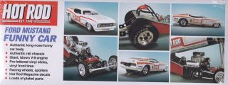 Ford Mustang Hot Rod Magazine Funny Car MPC 1 25th Plastic Model Kit