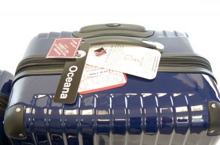 Expandable 3 PC TSA Hardside Rolling Spinner Carry on Premium Luggage Set 21BLN