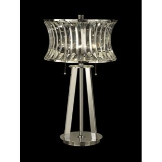 Dale Tiffany 2 Light Crystal Table Lamp