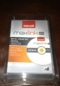 Maxell CD 340 CD Laser Lens Cleaner for CD DVD Player Xbox PlayStation 2 PS2