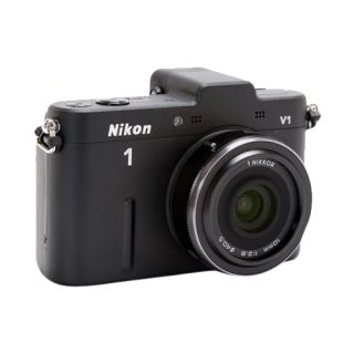 Nikon 1 V1 Mirrorless Digital Camera with 10 30mm Lens Black New 27504 018208275045