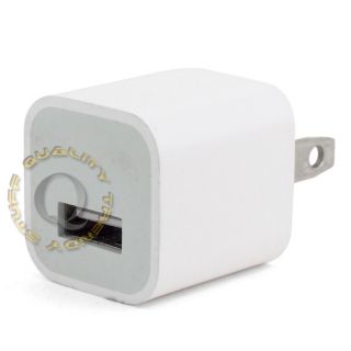USB Wall Adapter Charger Apple iPhone 4 3GS iPod Touch