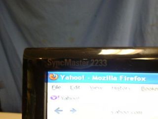 Samsung SyncMaster 2233 21 5" LCD Flat Screen Monitor