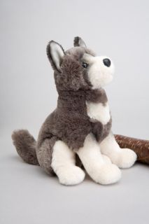 Douglas Toy Plush 10'' Willy Stuffed Gray Wolf New