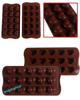 Hot Chocolate Cake Cookie Muffin Candy Jelly Baking Silicone Bakeware Mould Mold