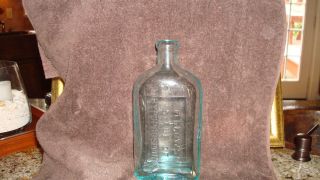 Antique Medicine Elixir Bottle "Fellow's Syrup of Hypophosphites"