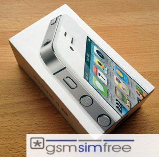 Apple iPhone 4S 16GB White Factory Unlocked GSM at T Straight Talk T Mobile SP 0885909525935