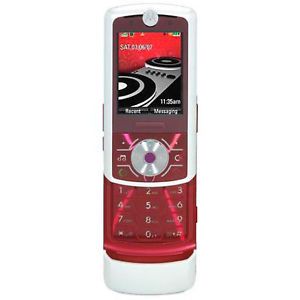New Motorola ROKR Z6 Telcel Unlocked GSM Red White Cell Phone