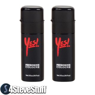 Yes Pheromone Cologne with Androstenone for Men to Attract Women by Doc Johnson