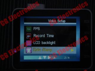 F302A H 264 Full HD 1920X1080P 30fps Car DVR w 2 8' LCD Seamless Loop Recording
