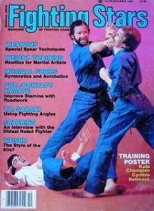 12 84 Fighting Stars Cynthia Rothrock Steve Curran Karate Kung Fu Martial Arts