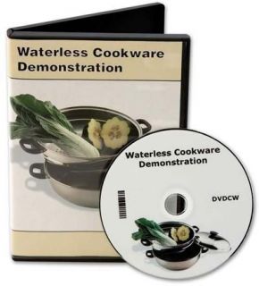 28Pc Waterless T304 Surgical Stainless Steel Cookware Set Heavy Gauge with CD