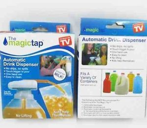 2 Pcs New Magic Tap Electric Automatic Water Drink Dispenser as Seen on TV