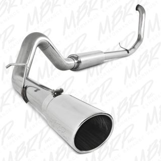 MBRP 99 03 Ford Powerstroke Truck 4" Turbo Back Single Side Exit w Tip T409 SS